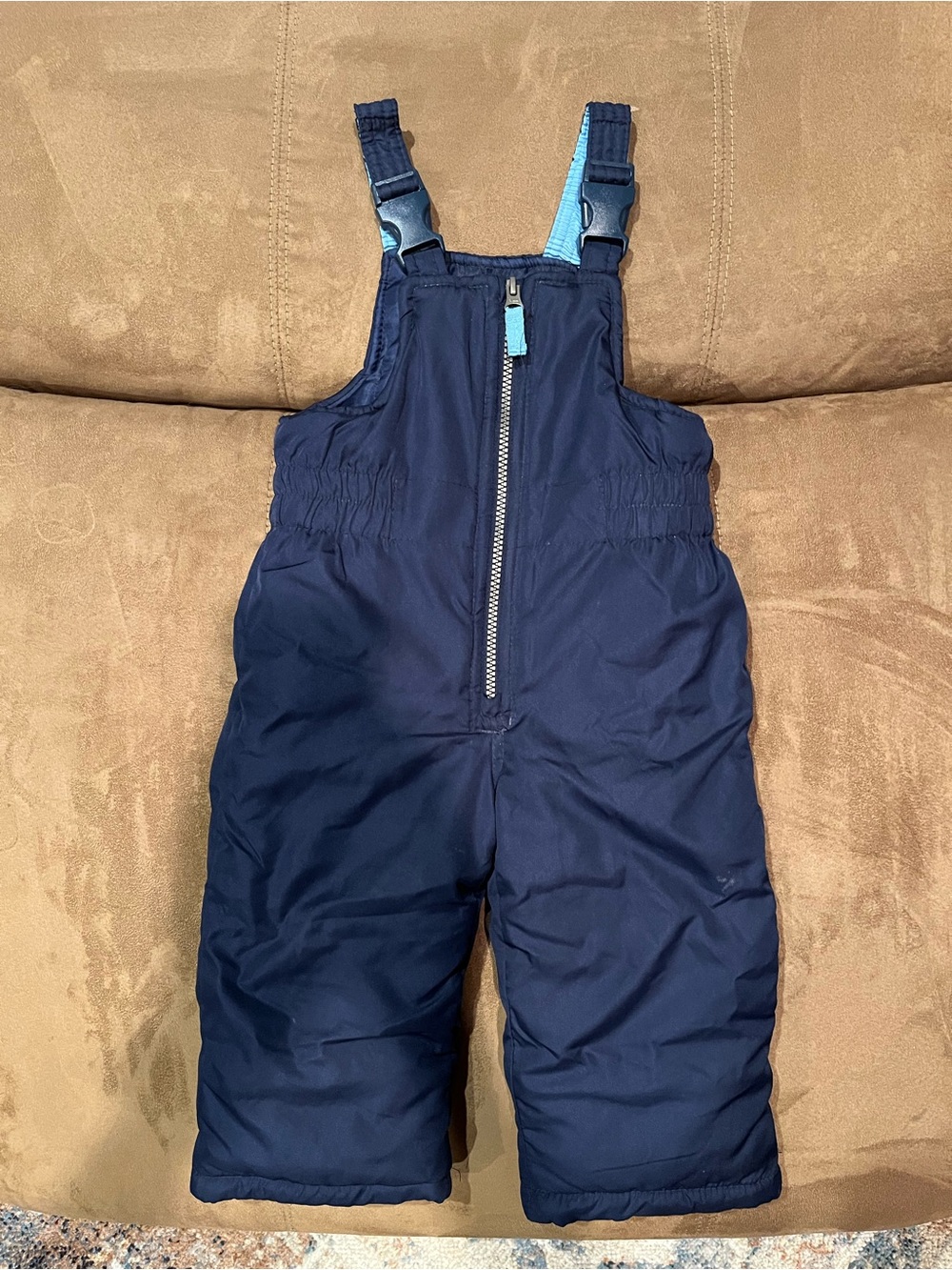 Carter's Navy Snow Bib Overalls 18M